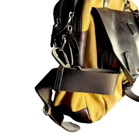 Vintage Tumi Townhouse Sloane Briefcase Khaki/Leather Classic Preppy Excellent - Picture 3 of 13